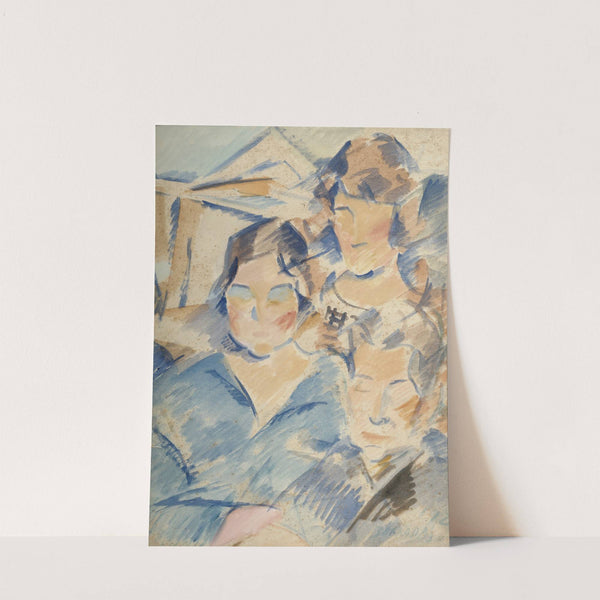 Carmen, Pilar y la madre (1921) by Rafael Barradas