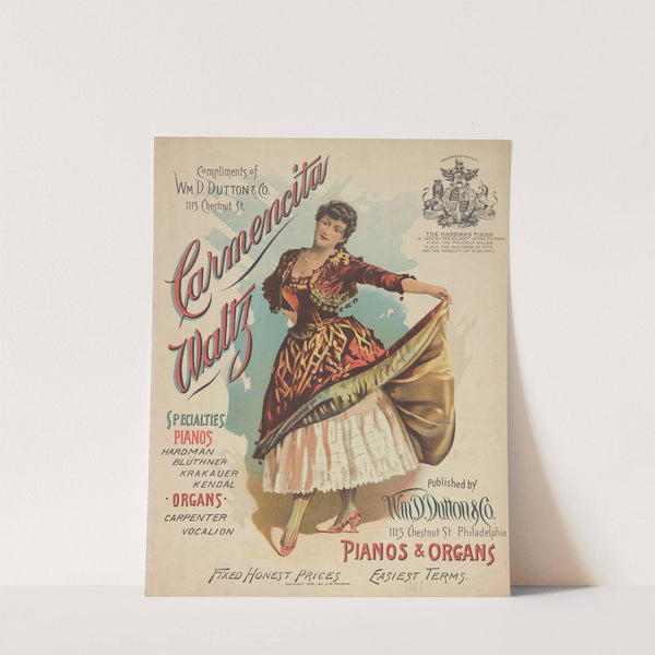 Carmencita waltz by Anonymous