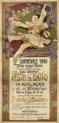 Carnevale 1900. Teatro sociale Trento (1900)