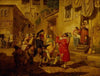 Carnival Gaiety In A Roman Street