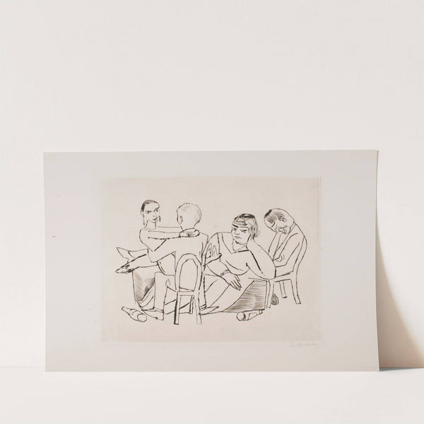 Carouse (1925) by Max Beckmann