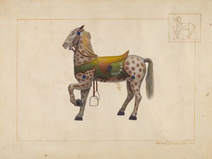 Carousel Horse — size preview