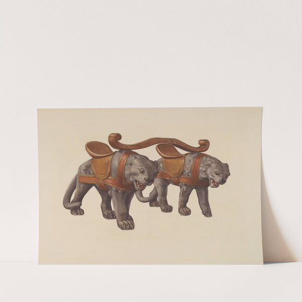 Carousel Panthers by Dorothy Handy