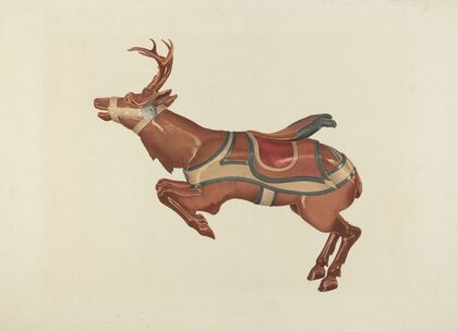 Carousel Reindeer