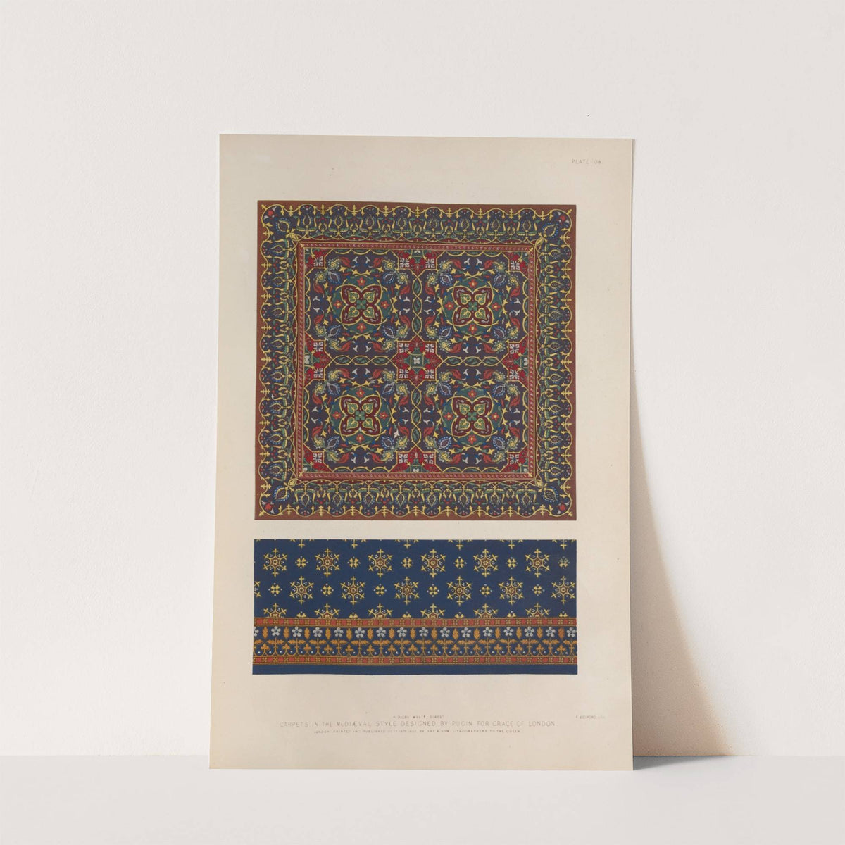 Carpets in the mediæval st by Matthew Digby Wyatt