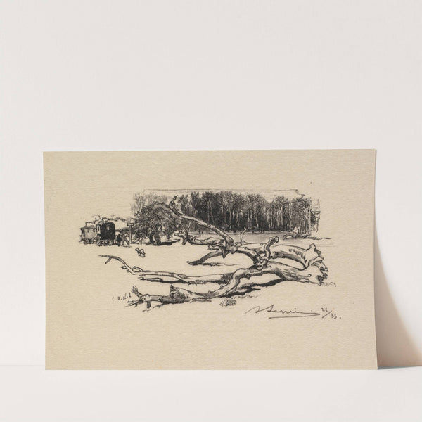 Carrefour de l’Epine (1890) by Auguste Louis Lepère