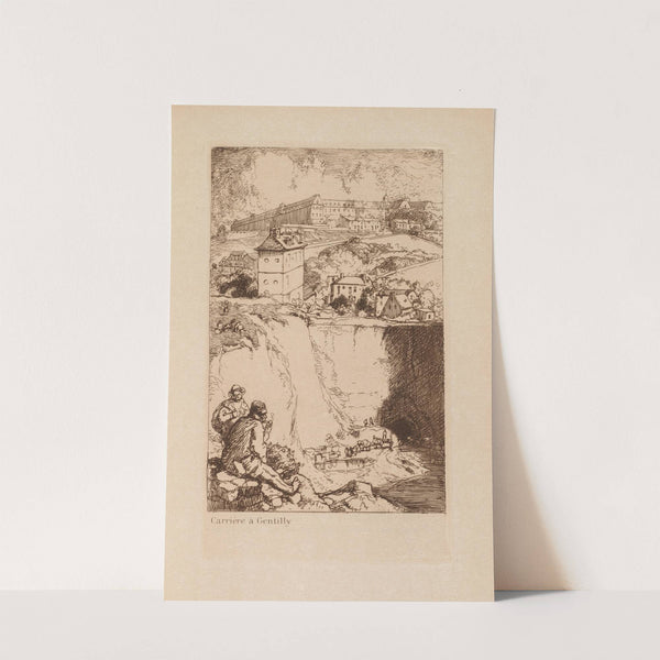 Carrière à Gentilly (1908) by Auguste Louis Lepère