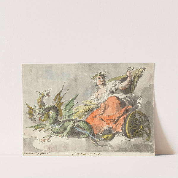 Carro di Cerere (Chariot of Ceres) by Pietro de Angelis