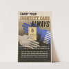 Carry Your Identity Card Always by Anonymous