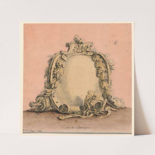 Cartouche pitoresque (1777-1825) by Jean Jacques Lequeu