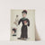 Carved and Painted Wooden Santo (St. Anthony) by Majel G. Claflin