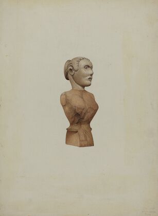 Carved Bust – Doll
