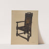 Carved Chair by Joseph Sudek
