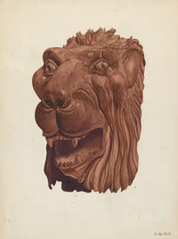 Carved Lion’s Head