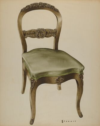 Carved Side Chair