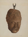 Carved Wooden Head