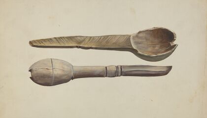 Carved Wooden Spoon