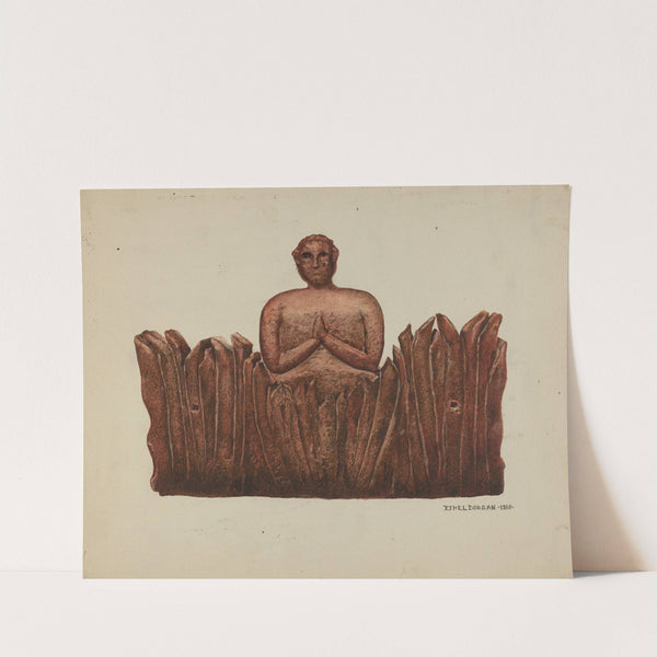 Carving Soul in Purgatory by Ethel Dougan