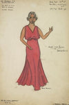 Case of Philip Lawrence: Night Club Singer(Francis Smity) in red gown (1934-1943)