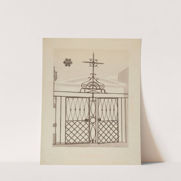 Cast and Wrought Iron Fence by Arelia Arbo