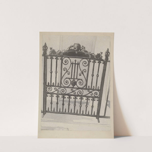 Cast and Wrought Iron Gate by Arelia Arbo