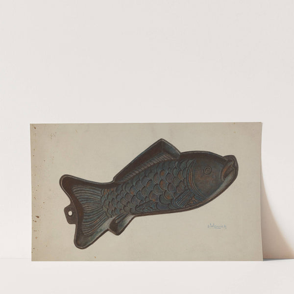 Cast Iron Baking Mold (c. 1941) by Luther D. Wenrich