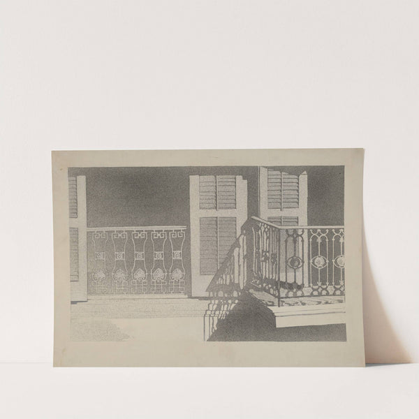 Cast Iron Balcony Rail by Arelia Arbo