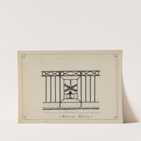 Cast Iron Balcony Rail by Ray Price