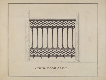 Cast Iron Balcony Railing