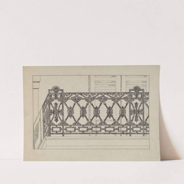 Cast Iron Balcony Railing by Arelia Arbo