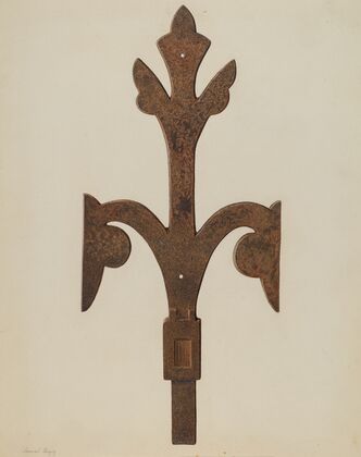 Cast Iron Cresting