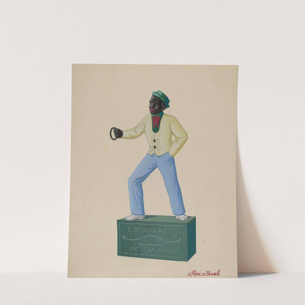 Cast Iron Dobbie by Rex F. Bush