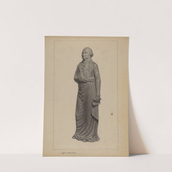 Cast Iron Figure by Eugene Barrell