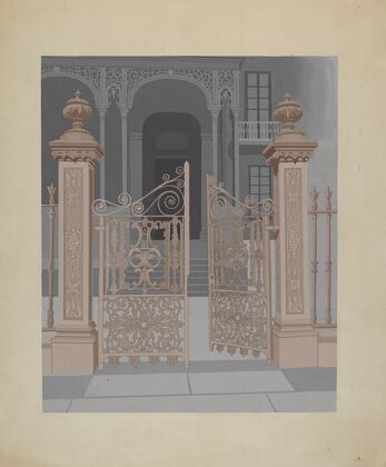 Cast Iron Gate