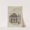 Cast Iron Gate by Al Curry