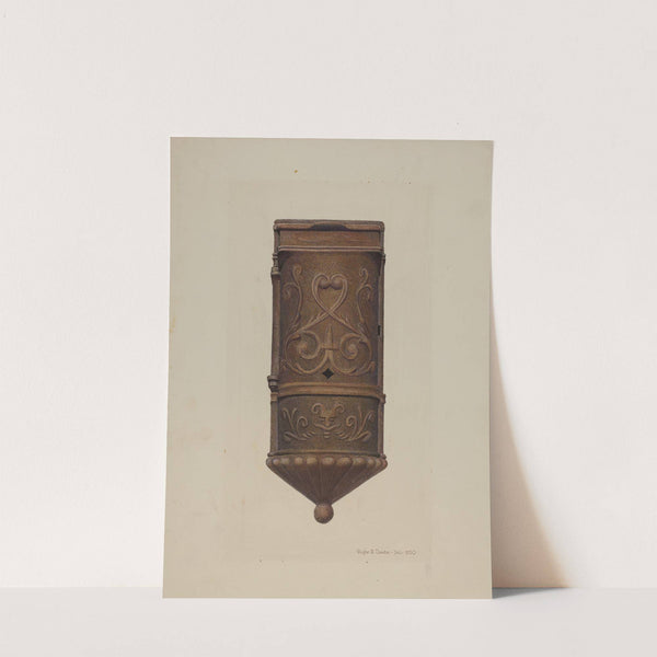 Cast Iron Mail Box by Roger Deats