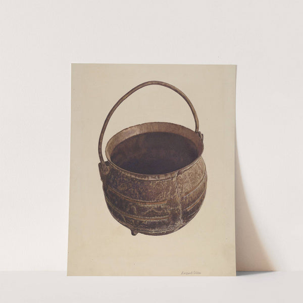 Cast Iron Pot by Margaret Golden