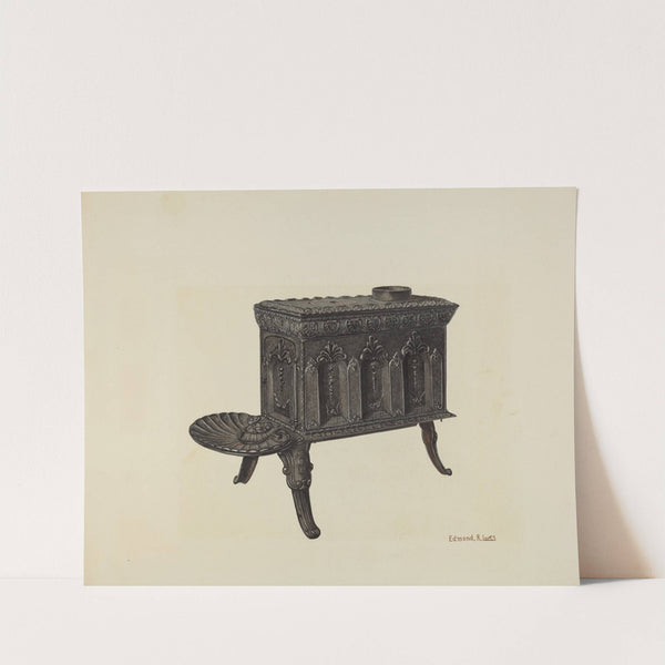 Cast Iron Stove by Edmond Lorts