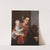 Casta Painting (From Spaniard and Morisca, Albino) by Juan Patricio Morlete Ruiz