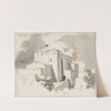 Castel Gandolfo, bij Rome by David Humbert de Superville
