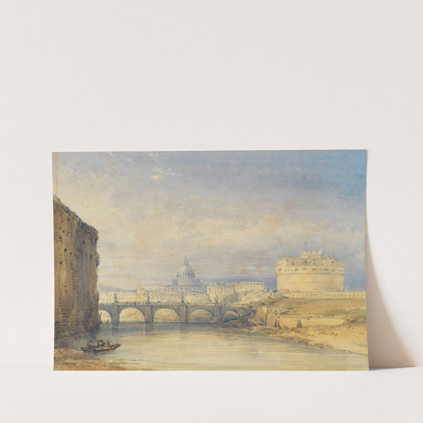 Castel Sant’Angelo, Rome by William Callow