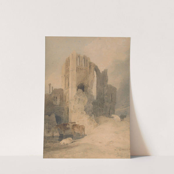 Castle Acre Priory, Norfolk (ca. 1804) by John Sell Cotman