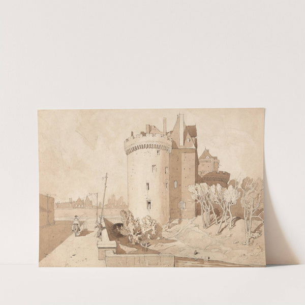 Castle at Alencon (ca. 1820) by John Sell Cotman