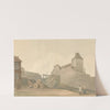 Castle at Dieppe, Normandy by Samuel Davis