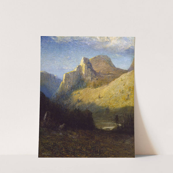Castle Creek Canyon, South Dakota by Franklin De Haven