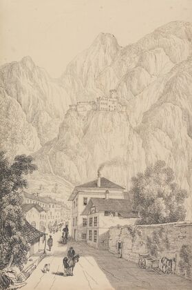 Castle of Salurn near the Town