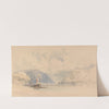 Castles of Rheinfels and Thurnberg on the Rhine by Clarkson Stanfield