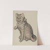Cat Saving Bank by Mina Lowry