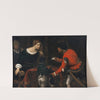 Caterina Cornaro, Queen of Cyprus, Receiving a Letter from the Council by Giuseppe Caletti