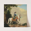 Catharina II of Russia in Life Guard Uniform on the horse ‘Brillante’ by Vigilius Eriksen